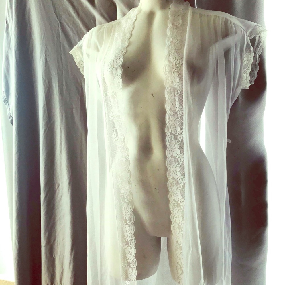 White Cardigan